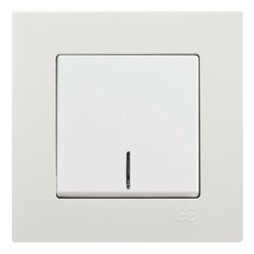 Вимикач 1-клавішний із підсвічуванням Gunsan Eqona