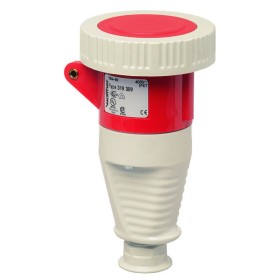 Силовий роз'єм на кабель WALTHER WL319309 (2P+E) 16А 400V IP67