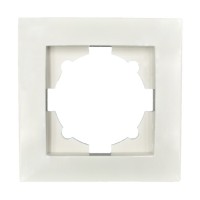 Рамка ELBI VEGA біла 1-на (510-010200-271)