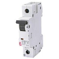 Автоматический выключатель ETI 250В DC 50А 6кА C
