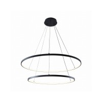 Підвісний світильник Zuma Line 2023200-BK Breno Led 2x60W 3000K/4000K/6000K 2500Lm IP20 Bl