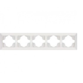 Горизонтальна 5-на рамка NE-AD ARAS 93-10-19 біла