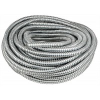 Оцинкований металорукав з протяжкою Аско-Укрем Ø15мм light 50м (МЛ00019)