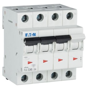 Автоматический выключатель Eaton PL6-C40/3N 6кА 40A