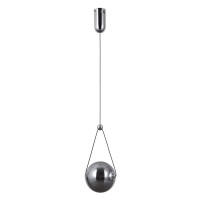Подвесной светильник, люстра Italux PND-34361-S-CH-SG Rastia LED 1x6W 3000K 180Lm IP20 дымчатый