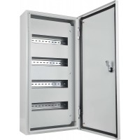 Навесной металлический корпус Аско-Укрем UBox 48 модулей IP54