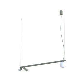 Подвесной светильник, люстра Nowodvorski 11471 Fourty III GU10+G9 3x10W IP20 темно-серый