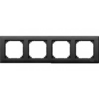 Рамка 4-пост. M-Plan антрацит Merten, MTN486414