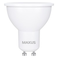 Светодиодная лампа Maxus MR16 GU10 5Вт 4100K 220В (1-LED-716)