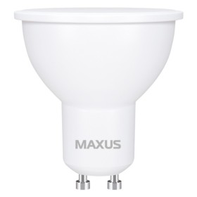 Світлодіодна лампа Maxus MR16 GU10 5Вт 4100K 220В (1-LED-716)