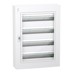 Навесной щит Schneider Electric PrismaSeT XS LVSXR424 4 ряда 96М прозрачные двери