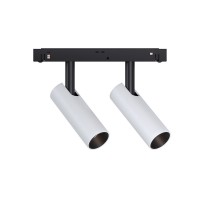 Магнітний трековий світильник Kloodi KDMG-SPOT35 2x7W 4K WH LED 1120Lm IP20 білий
