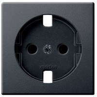Центральная плата розетки SCHUKO антрацит Merten, Schneider Electric