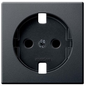 Центральная плата розетки SCHUKO антрацит Merten, Schneider Electric