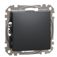 Кнопочный переключатель Schneider Electric Sedna Design & Elements черный SDD114116