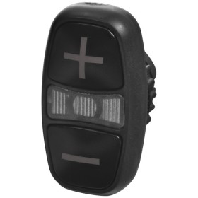 Двойная кнопка-модуль ETI NSE-PB2I/CC-PN с подсветкой «+/-» черная (4774076)