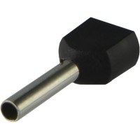 Накінечник Аско-Укрем ТЕ 1,5-12 ізольований чорний 100шт (A0060120007)