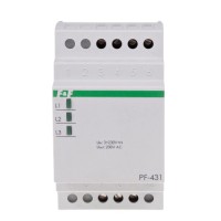 Автоматичний перемикач фаз F&F PF-431i 3х400В+N 16А (160А/20 мс)