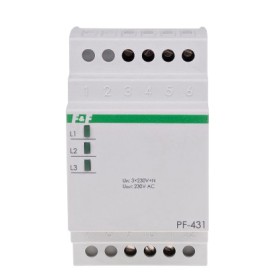 Автоматичний перемикач фаз F&F PF-431i 3х400В+N 16А (160А/20 мс)