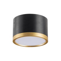 Точечный светильник Goldlux 328090 Mirella GX53 1x6W 4000K 660Lm IP20 Чорний