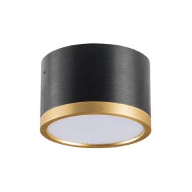 Точечный светильник Goldlux 328090 Mirella GX53 1x6W 4000K 660Lm IP20 Чорний