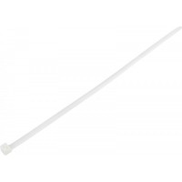 Нейлоновый хомут Аско-Укрем 8x300 белый (100шт)