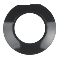 Рамка 1-місна кінцева чорна Berker 1930