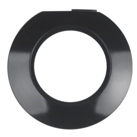 Рамка 1-местная конечная черная Berker 1930