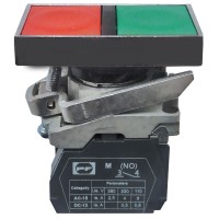 Кнопка Promfactor FP4-BW8325230 1NO 1NC зелено-красная (FP4-BW8325230)