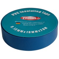 Ізоляційна стрічка TOSUNlux PVC 20м синя (6940151079873)