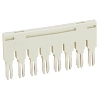 Перемычка Wago 870-408 на 8 контактов (серая)