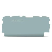 Кінцева пластина Wago 2000-1491 Topjob S (сіра)