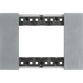 Рамка на 3 модуля Bticino Living Now KA4803NW (итальянский стандарт) месяц