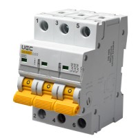 Автоматичний вимикач UEC SB-M8 3P 20A D 4,5кA (MCB45-3-020-D)