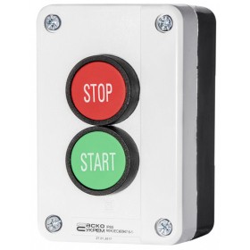 Двомісний пост керування Аско-Укрем XAL-B215 «Старт-Стоп» (A0140020007)