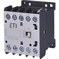 Миниатюрный контактор ETI 004641055 CEC 07.10 400V AC (7A; 3kW; AC3)
