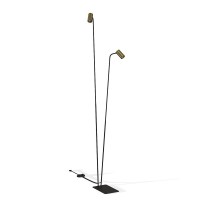 Торшер Nowodvorski 7712 Mono II GU10 2x10W IP20 латунный