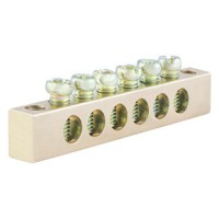 Нульова шина E.Next e.bsa.stand.20.6 6 отворів 20А (s056001)