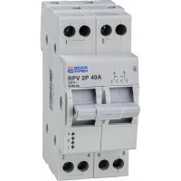 Вимикач-роз`єднувач Аско-Укрем (І-0-ІІ) RPV 2P 40A (A0010220005)