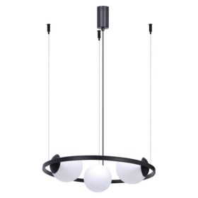 Люстра Zuma Line 5004 Orbit E27 3x40W IP20 Чорна