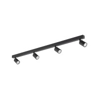 Светильник поворотный, спот TK Lighting 10792 Nex GU10 4x10W IP20 черный