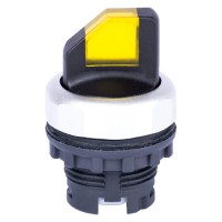 Перемикач NOARK Ex9P1 S3I y з підсвіткою жовта (105686)