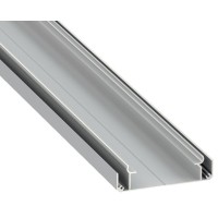 Профіль монтажний для світлодіодної стрічки Lumines Largo M1 срібло