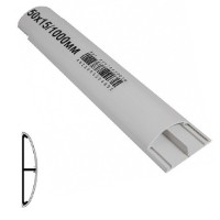 Напольный кабельный канал Аско-Укрем 50х15 (клеющийся)