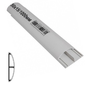 Напольный кабельный канал Аско-Укрем 50х15 (клеющийся)