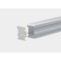 LED-профіль MLG підлоговий LP26211 з розсіювачем, 2 метра