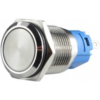 Металлическая кнопка Аско-Укрем TYJ 16-311 1NO+1NC с фиксацией (A0140010090)