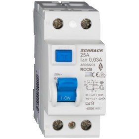 ПЗВ Schrack AR052203 10кА 25А 30мА 1Р+N тип A