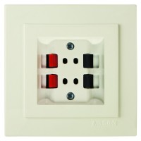 Розетка Nilson Touran кремова аудіо стерео ( 24121050 )