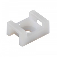 Майданчик до хомутів Аско-Укрем CTH-2B Ø6,8 100шт білий (A0150090054)